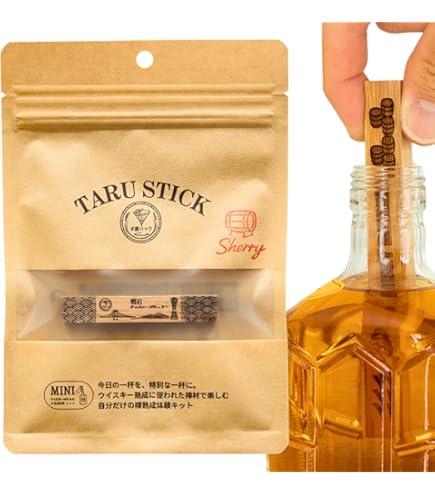 Amazon.co.jp: 熟成スティック 熟成 ウイスキー 酒ハック ミズナラ